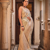 Handloom Weaving Zari Silk Saree