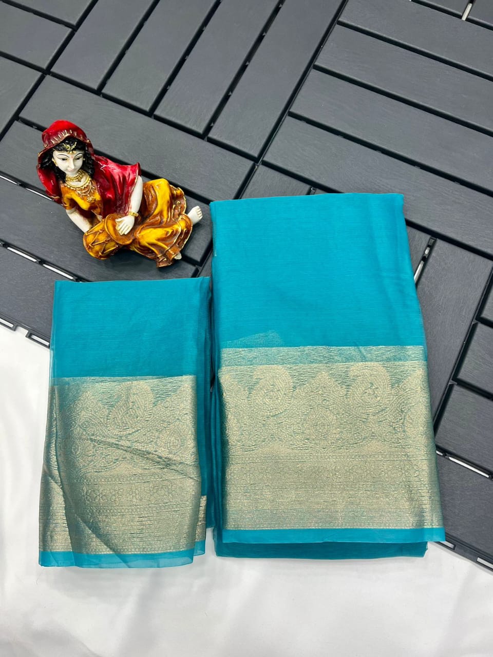 Exclusivel Pure Soft Oranza Silk Saree