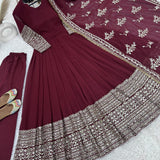 Designer Partylook Anarkali Gown