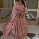 Designer Sequence Embroidered Gown