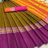 Aura Rich Look Cotton Silk Saree