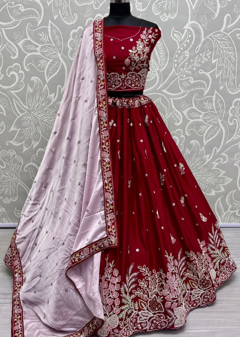 Designer Bridal Look Wedding Lehenga