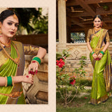 Trending kanjivaram silk saree