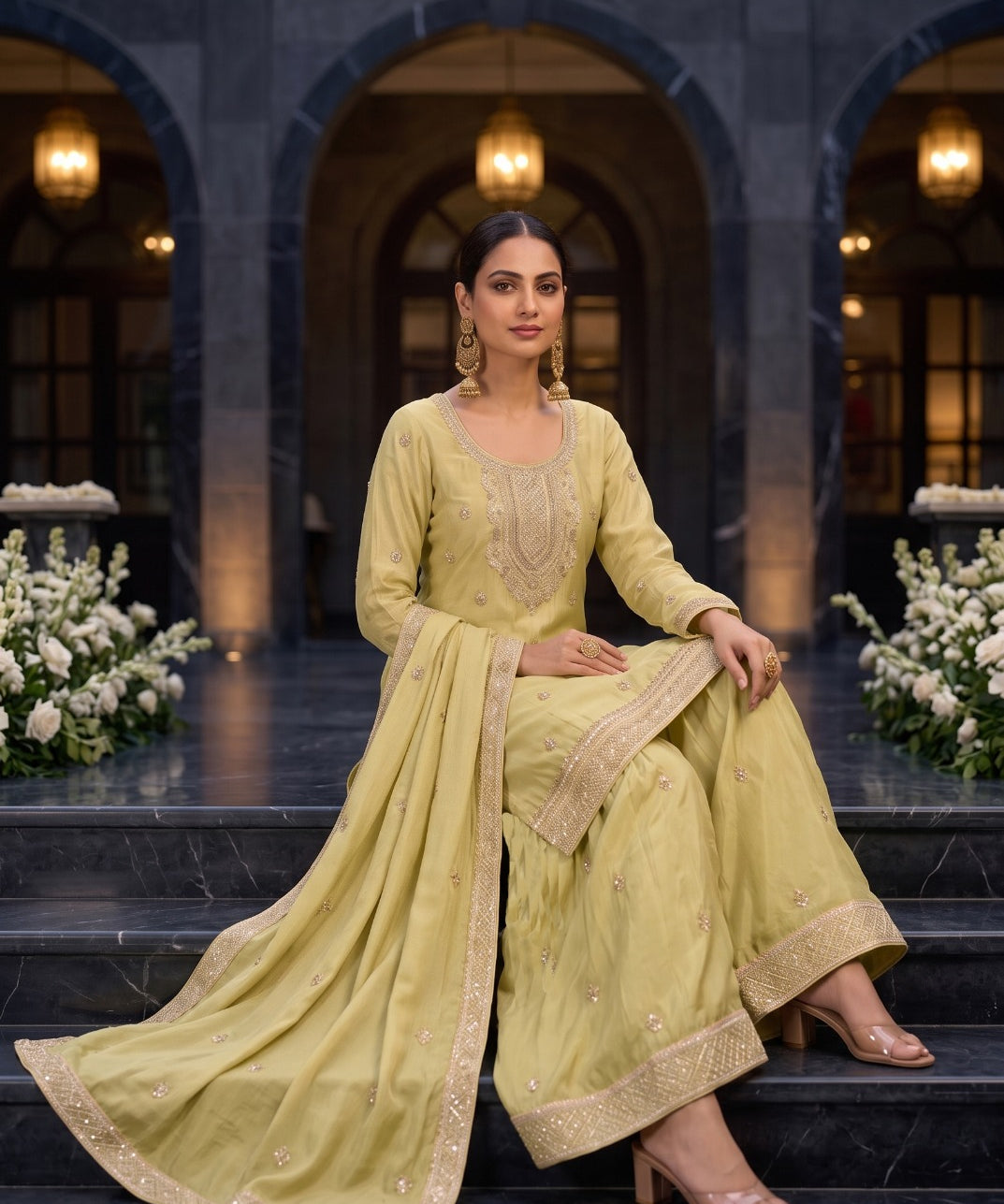 Shikhaa Elegance Embroidered Suit