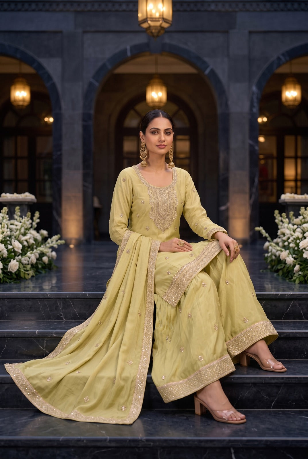 Shikhaa Elegance Embroidered Suit