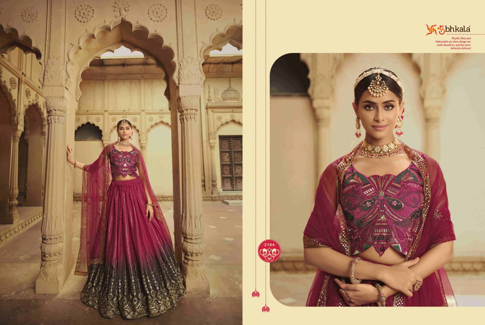 New Exclusive Embroiered Semi Stitched Bridal Lehenga Choli