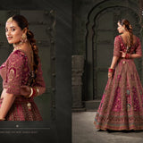 Premium Bridal Velvet Heavy Bridal Lehenga