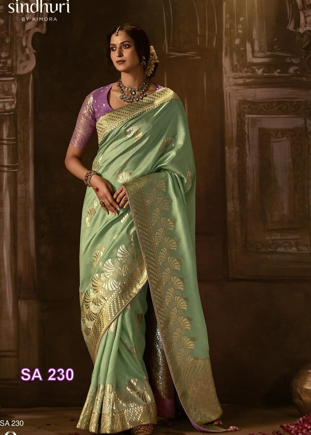 Premium Pure Dola Silk Saree