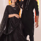 Black Designer Lehenga Choli