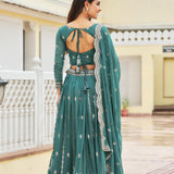 Heavy Faux Georgette Lehenga Choli