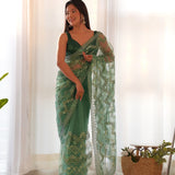 Beautyfull Heavy Net Saree