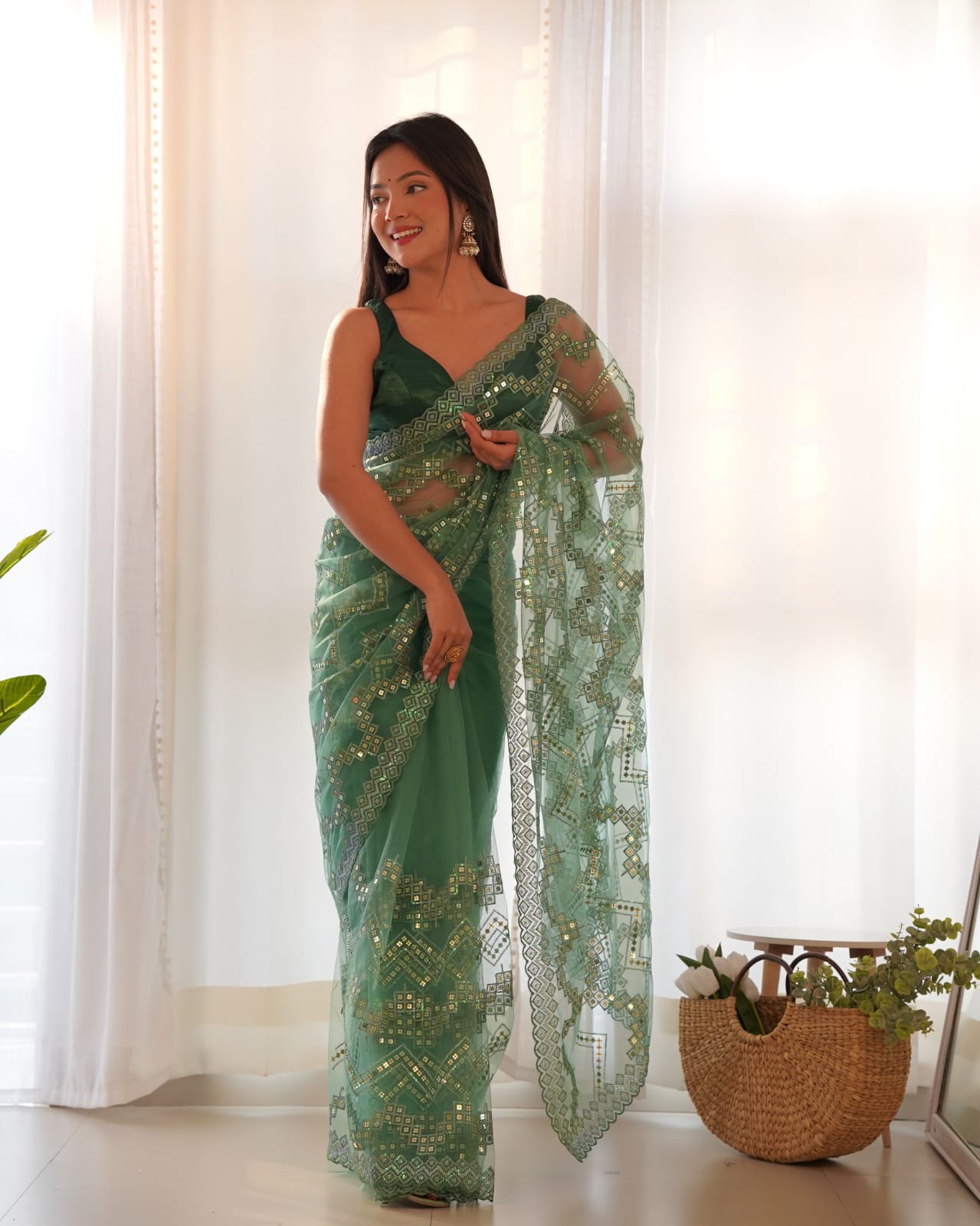 Beautyfull Heavy Net Saree