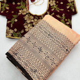 New arrivals Jute silk saree