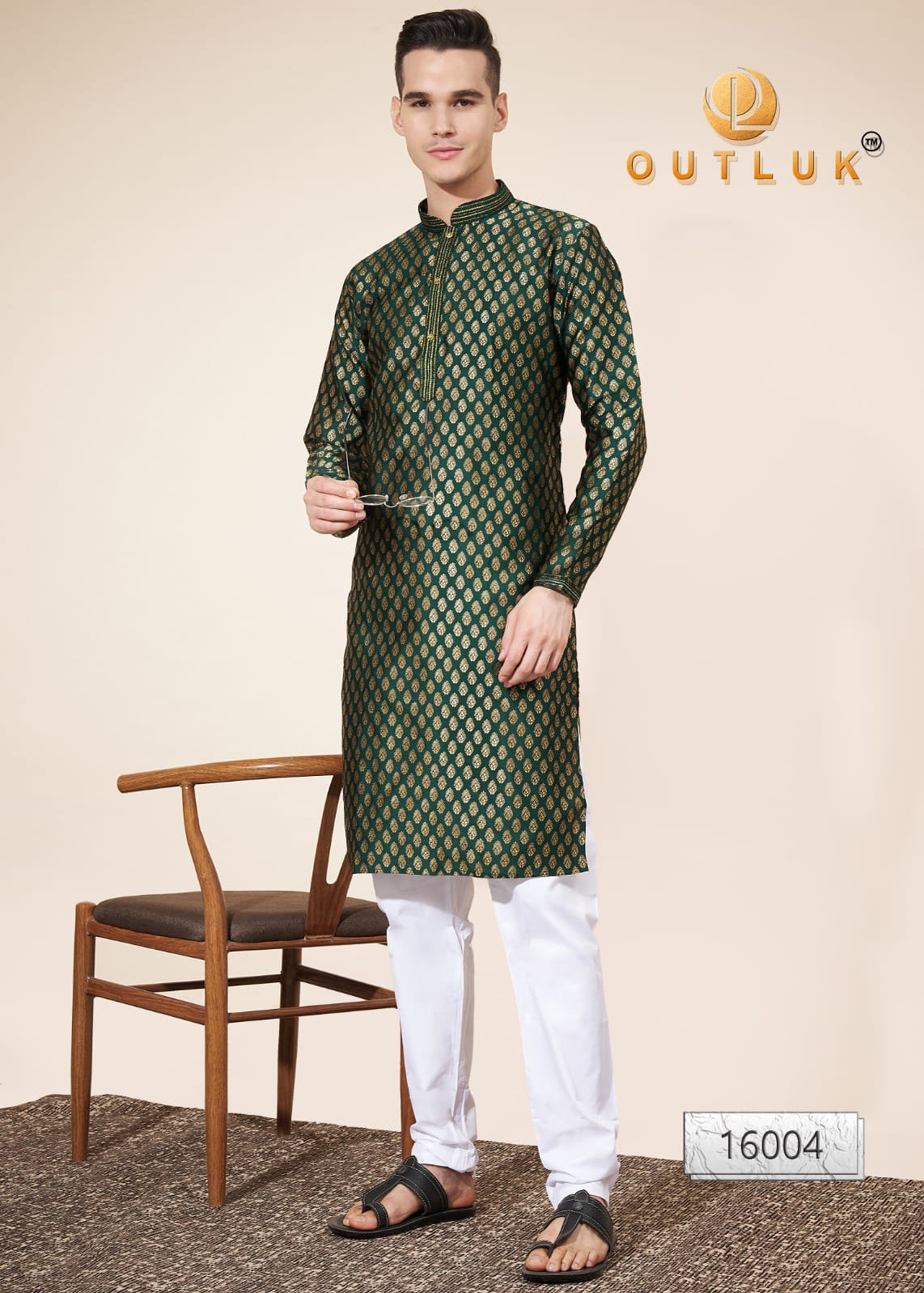 Premium Men's Art Silk Kurta