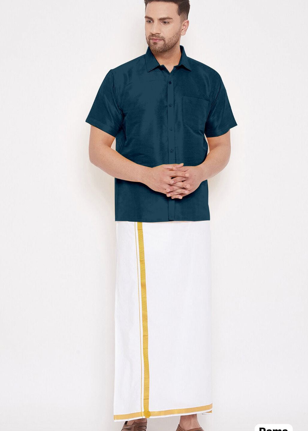 Thalaivaa Men's Shirt Dhoti