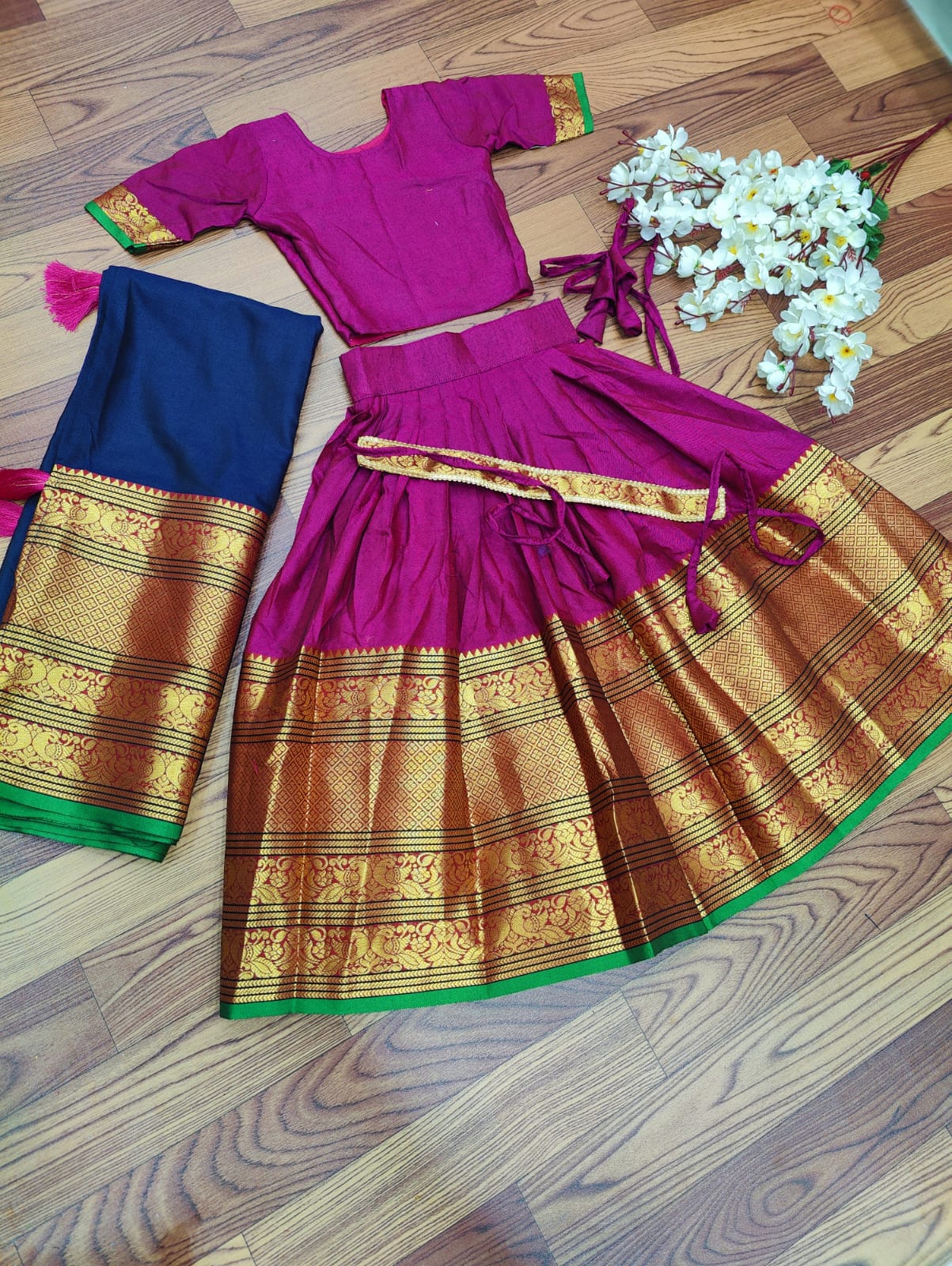 new lauching kids lehenga