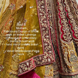 Meticulously Bridal Wedding Lehenga