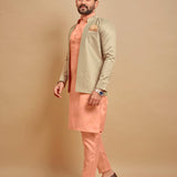 Traditional Men's Indo Jacket Kurta