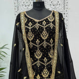 Presenting New Fancy Heavy Embroidery Gown