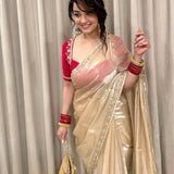 Exclusive Handwork Jimmi Choo Saree