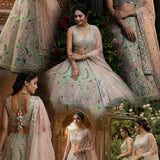 Exclusive Peacock Embroidered Lehenga