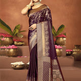 Exlusive Satin Silk Saree Collection