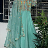 Designer Beautifull Heavy Embroidered Gown