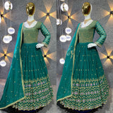 Georgette Anarkali Gown Collection