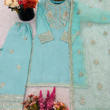 Designer  Chinnon Silk Suit Collection