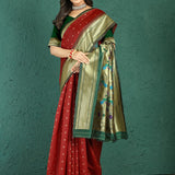 Elegance Pithani Soft SIlk Saree