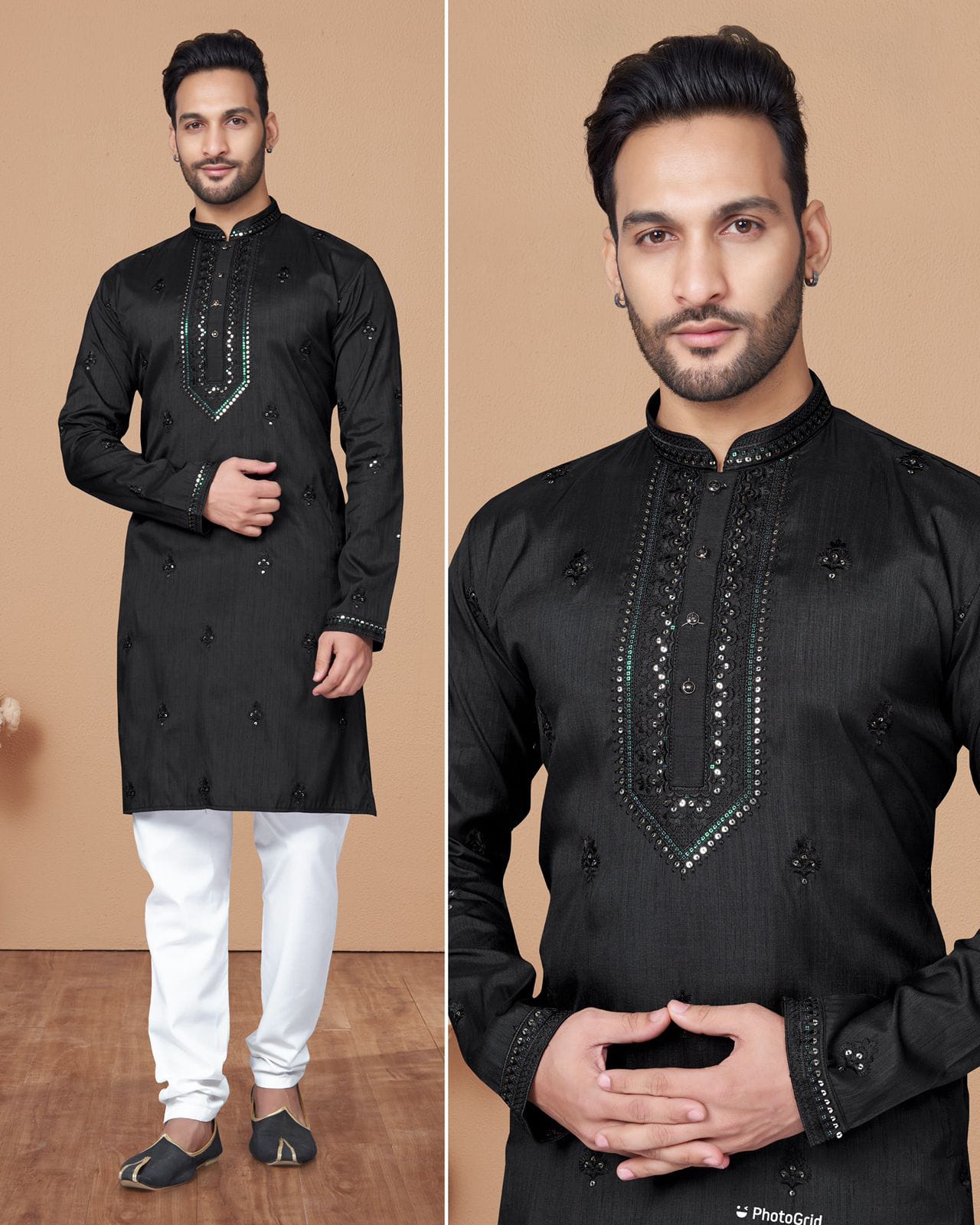 Premium Ethnic Silk Men's Kurta