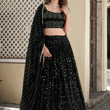 Beauty Of Georgette Lehenga