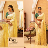 Trendy Wedding Silk Saree