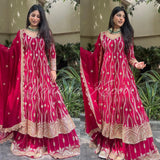 Đěsigner Party Wear Look Fancy Style Top,Lehenga and Dupatta