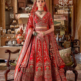 Dulhan Elegance Wedding Lehenga
