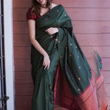 Trending Lichi Soft Silk Saree