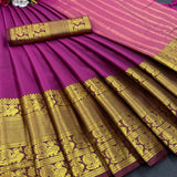 Aura Naraynpattu Cotton Silk Saree