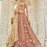 Royal Wedding Silk Embroidered Lehenga