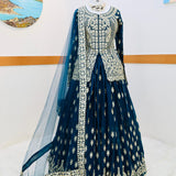 Partywear Indo Lehenga Set