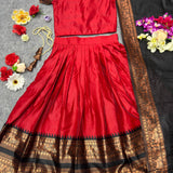 Beautiful Kids South Indian Lehenga