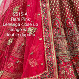 Silk Crafted Heavy Bridal Lahenga