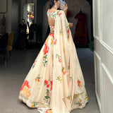 Beautifull  Floral Print Lehenga