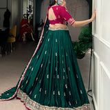 Adorn Bridal Moti Work Lehenga