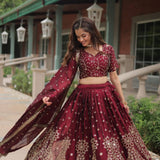 Designer Rangoli Silk Lehenga Choli