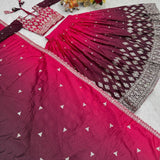 Stunning Wedding Chinon Lehenga