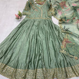 Exclusive Embroidered Anarkali Gown