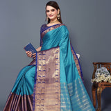 Beautiful kathan silk saree