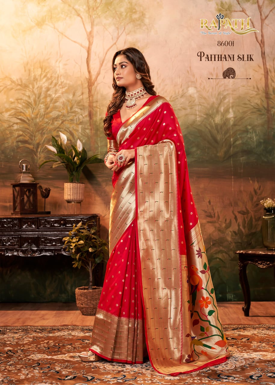 Elegance Pavitra Paithani Silk Saree