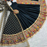 Traditional Black Anarkali Dress Collection