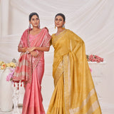 Sumitra Majestic Dyed Sequence Lining Saree